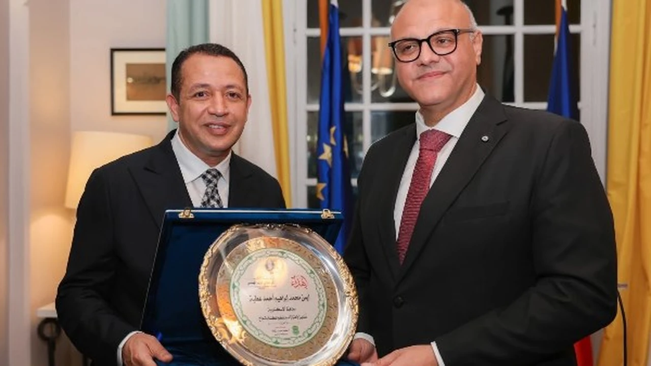 القنصلية الفرنسية بالإسكندرية تحتفي بتولي أيمن عطية منصب المحافظ بحضور السفير الفرنسي وجمع من القيادات